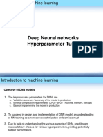 DNN Hyperparameter Tuning