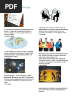 Ramas de Las Ciencias Sociales