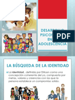 Desarrollo Psicosocial Adolescencia