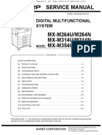 MX-M264N Series Service Manual