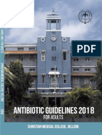 Antibiotic Guidelines For Adults 2018 PDF