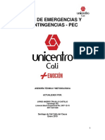 Plan de Emergencias y Contingencias 2019