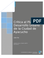 Critica Al Pdu Ayacucho