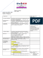 COT Semi Detailed Lesson Plan Format