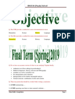 ENG518 Finals (Solved)