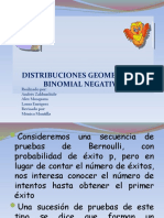 Distribuciones Geometrica y Binomial Negativa