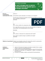 GUÍA DBA 5 Por Qué La Imagen Que Se Genera en El Punto Focal de Nuestro Ojo Es Una Imagen Invertida