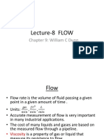 Lecture 8 - Flow