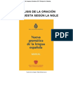 Oraci - N Compuesta Seg - N La Ngle PDF