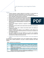 Anomalías de Inserción Placentaria y Vasos Sanguíneos Fetales