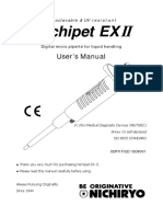 Nichipet EX II-User Manual 2011