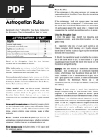 SWD6 Astrogation Rules Revised