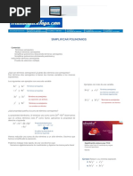 Eliminar Paréntesis y Reducir Términos Semejantes para Simplificar