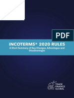 INCOTERMS 2020 Rules Short - TFG - Summary