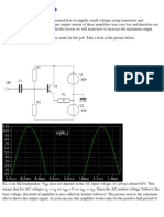 Power Amplifiers: BE E B BE RL IN