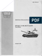 Soviet Tank Battalion Tactics