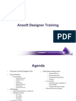 Ansoft Designer Training