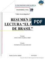 Resumen de Lectura El Gato de Brasil