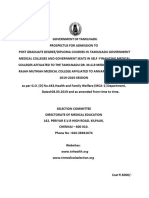 1 Govt Quota Prospectus PDF