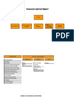 Finance Roles and Responsibilities