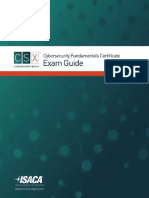 Cybersecurity Fundamentals Certificate Exam Guide - v5 - 22020