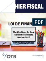 Cahier Fiscal Togo 2020