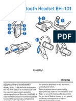 Nokia Bluetooth Headset BH-101