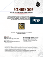 DDAL-ELW03 - The Cannith Code PDF