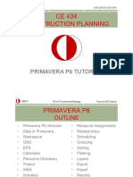 Primavera Tutorial 2019-1