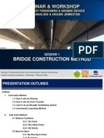 01 Session 1 - Bridge Construction Method - Yohanes Rahwibowo PDF