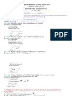 2019 Math9 Quadrilaterals