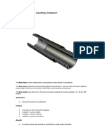 Downhole Flow Control Product