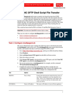 NIC SFTP Shell Script File Transfer