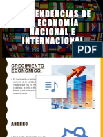 Las Tendencias de La Economía Nacional e Internacional