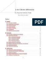 Notas de Cálculo Diferencial