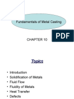 Fundamentals of Metal Casting