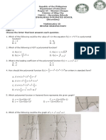 Second Grading Exam