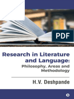 Research in Literature and Language