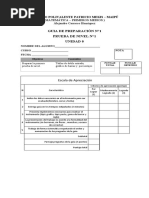 Guia N°1 2medio Tabla de Doble Entrada