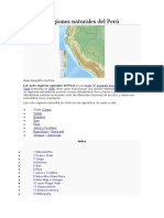 Las Ocho Regiones Naturales Del Perú