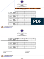 Template - Consolidated School Oral Reading Test Result