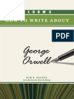 (Bloom's How To Write About Literature) Kim E. Becnel - Bloom's How To Write About George Orwell (Bloom's How To Write About Literature) (2010, Chelsea House Publications) PDF