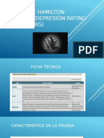 ESCALA DE HAMILTON - Hamilton DEPRESIÓN Rating Scale (
