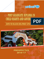 PG Diploma For Child Rights PDF