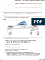 Technical Note - How To Use BGP and SD-WAN For Advertising Routes and Path Selection in FortiGate