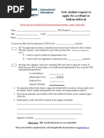 Refund Form NS41960