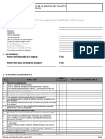 Instrumento de Diagnostico Gestion Humana