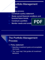 Intro To Portfolio Management