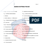 Formulario Del Primer Parcial (Física 1)