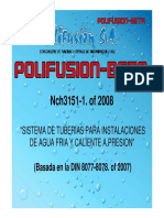 Resumen NCH 3151-1 PDF